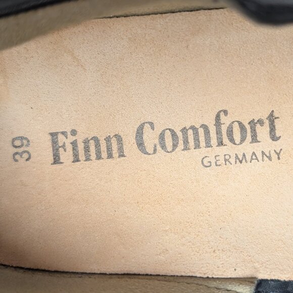 Finn Comfort Baltrum Sandals in Black Leather - Size 39 EU / 8 - 8.5 US - Picture 2 of 16